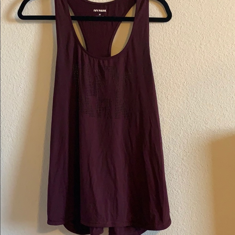Racerback ivy park tank size M